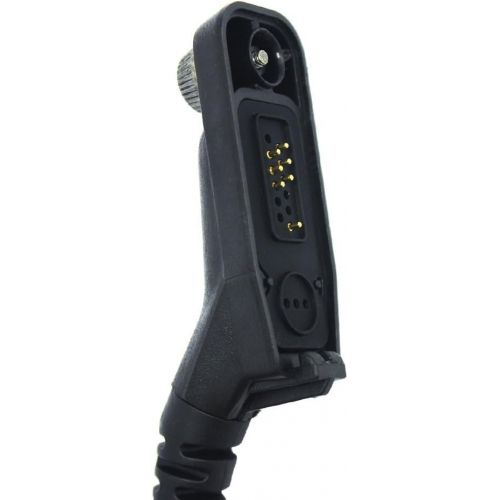  GoodQbuy Waterproof Heavy Duty Lapel Shoulder Remote Speaker Mic Microphone PTT for Motorola Radios DGP6150 APX6000 APX7000 XPR6350 XPR6550 XPR6580 XPR6500 DP3400