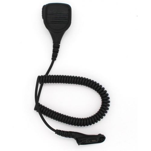  GoodQbuy Waterproof Heavy Duty Lapel Shoulder Remote Speaker Mic Microphone PTT for Motorola Radios DGP6150 APX6000 APX7000 XPR6350 XPR6550 XPR6580 XPR6500 DP3400