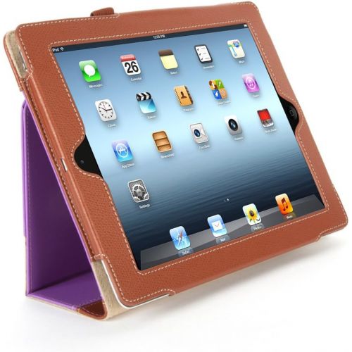  Visit the Griffin Technology Store Griffin Purple/Brown Protective Folio for iPad 2, iPad 3, and iPad (4th gen)