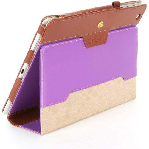  Visit the Griffin Technology Store Griffin Purple/Brown Protective Folio for iPad 2, iPad 3, and iPad (4th gen)