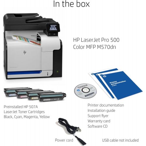 에이치피 [아마존베스트]HP LaserJet Pro 500 color MFP M570dn (CZ271A)