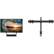HP Pavilion 21.5-Inch IPS LED HDMI VGA Monitor with HP Pavilion Dual Monitor Stand