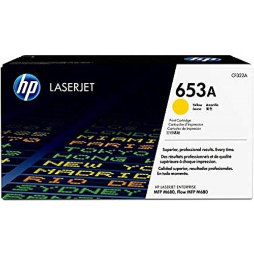 에이치피 HP 653A (CF322A) Yellow Original Toner Cartridge