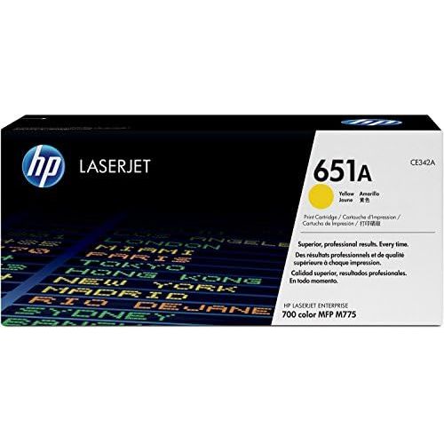 에이치피 HP 651A (CE342A) Yellow Original Toner Cartridge