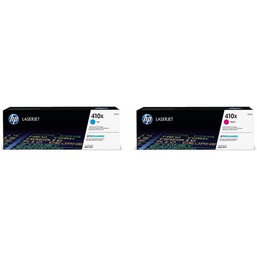 에이치피 HP 410X (CF411X) Toner Cartridge, Cyan High Yield for HP Color Laserjet Pro M452dn M452dw M452nw MFP M377dw MFP M477fdn MFP M477fdw MFP M477fnw