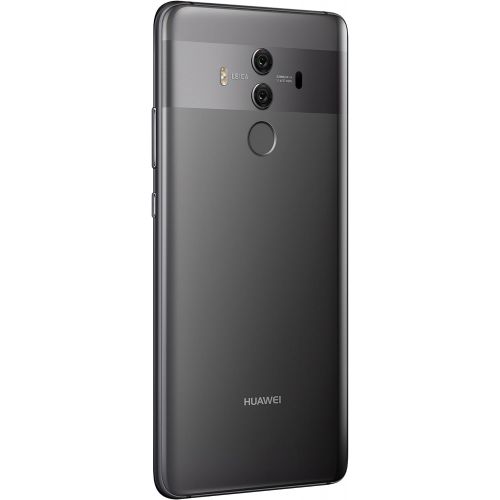 화웨이 Huawei Mate 10 Pro Unlocked Phone, 6 6GB128GB, AI Processor, Dual Leica Camera, Water Resistant IP67, GSM Only - Titanium Gray (US Warranty)