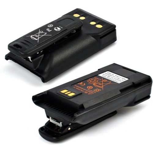  HYS FNB-V134LI 2600mAh High Capacity Li-Ion Rechargeable Battery with Belt Clip For YAESU &Vertex Standard VX-450 VX-451 VX-454 VX-459 EVX-530 EVX-531 EVX-534 EVX-539 VX261 Radio 2