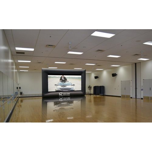  Visit the Holiday Styling Store Projector Screen Replacement (White Part Only 12ft) to Holiday Styling Inflatable Outdoor Portable Movie Screen
