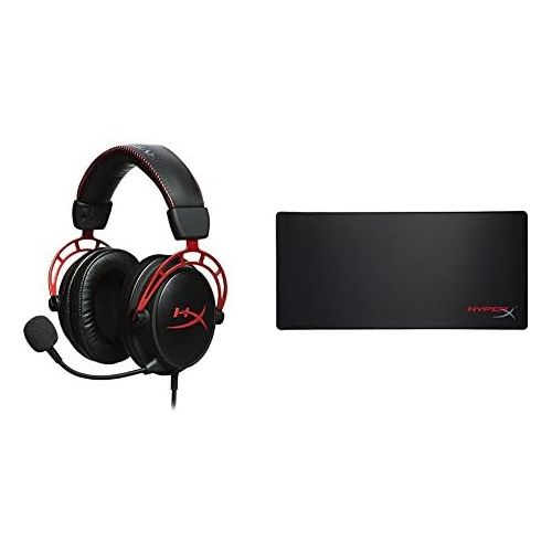  HyperX Cloud Alpha and HyperX Fury S XL Mousepad Gaming Bundle