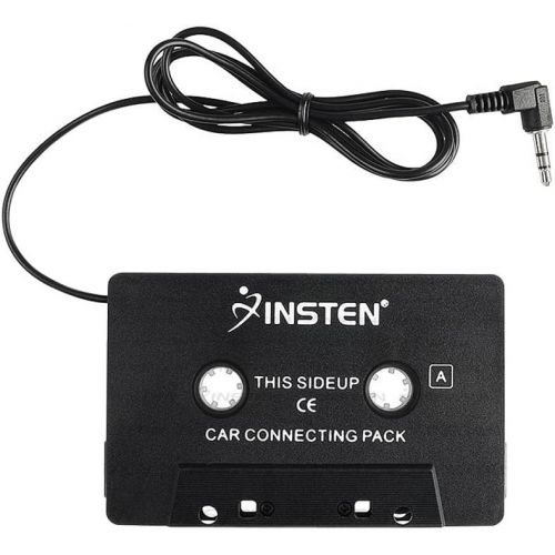 [아마존베스트]INSTEN 3.5mm Universal Car Audio Cassette to Aux Adapter for Smartphones, Cassette Adapter for Car, 3-Feet Cord