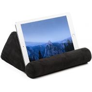 [아마존베스트]Ideas In Life iPad Tablet Stand Pillow Holder - Universal Phone and Tablet Stands and Holders Can Be Used on Bed, Floor, Desk, Lap, Sofa, Couch - Black Color