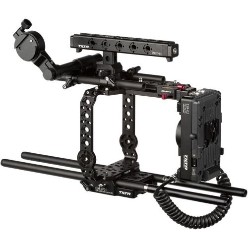  Ikan ESR-T06-A-AB Arri Alexa Mini Camera Rig with AB-Mount Power Distributor (Black)