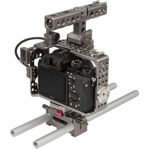  Ikan ES-T07-2 DSLR and Blackmagic Cinema Camera Rig (Tilta) (Silver)