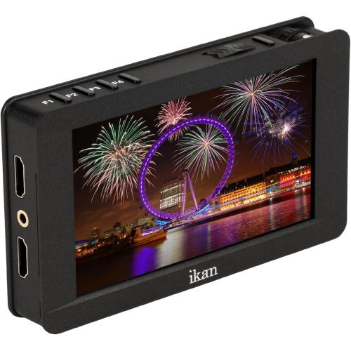  Ikan 5 4K Support HDMI On-Camera Field Monitor with Touch Screen, Black (DH5e)