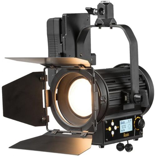  Ikan HF40 Helia 40W Bi-Color LED Fresnel Light (Black)