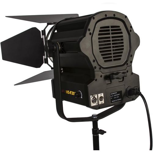  Ikan WS-F200 White Star 6-Inch Fresnel 200 Watt Light (Black)