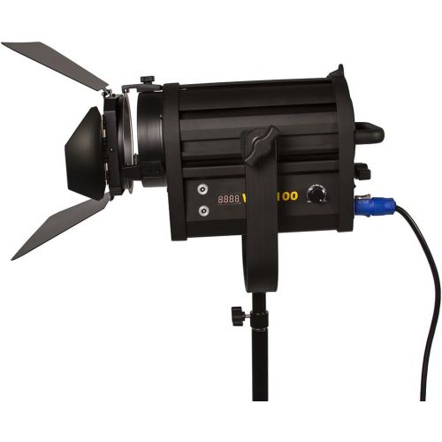  Ikan WS-F100 White Star 4 Fresnel 100 Watt Light (Black)