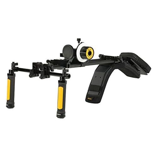  Ikan ELE-EV3-FFDSLR Flyweight DSLR Shoulder Rig & Follow Focus Kit, Black