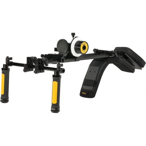  Ikan ELE-EV3-FFDSLR Flyweight DSLR Shoulder Rig & Follow Focus Kit, Black