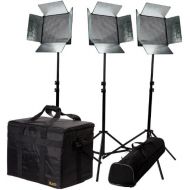 Ikan IB1000-KIT Bi-Color Studio Light, 3-Piece Kit (Black)