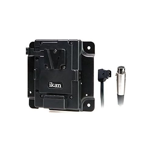  Ikan PBK-S-X Pro Battery Adapter Kit for V-Mount with XLR P-tap (Black)