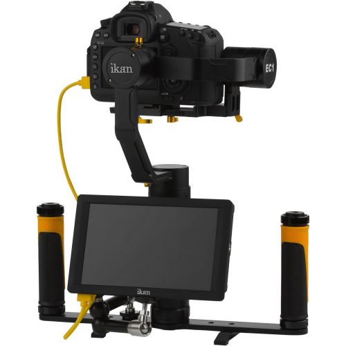 Ikan EC1-DGK-E6 EC1 Beholder Gimbal & DH7-DK Monitor Kit for Canon, Black
