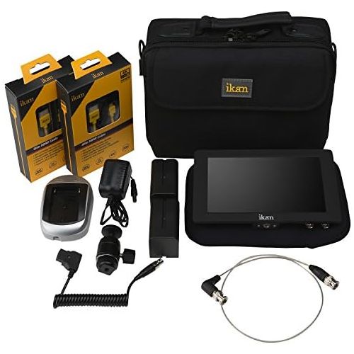  Ikan Saga S7H High Bright Monitor Deluxe Kit for Canon E6 Series Black (S7H-DK-E6)