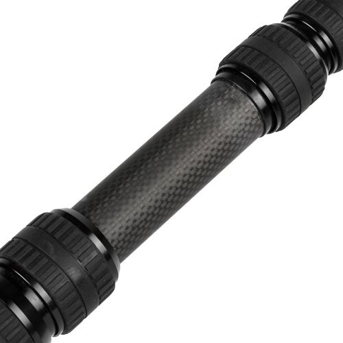  Ikan BC12 5-Section Telescoping Carbon Fiber Microphone Boom Pole 11 (E-Image) BC12, Black