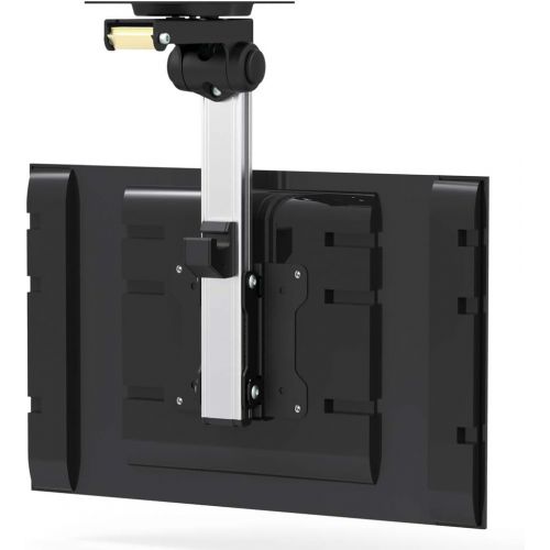  InstallerParts 13-27 RV TV Ceiling Mount for Under Cabinet Kitchen, Aluminum TV Bracket Folding, Retractable, Fold Down for LED, LCD,TV, Monitor, Flat Screens 75x75 and 100x100