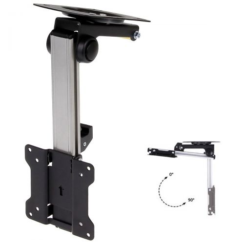  InstallerParts 13-27 RV TV Ceiling Mount for Under Cabinet Kitchen, Aluminum TV Bracket Folding, Retractable, Fold Down for LED, LCD,TV, Monitor, Flat Screens 75x75 and 100x100