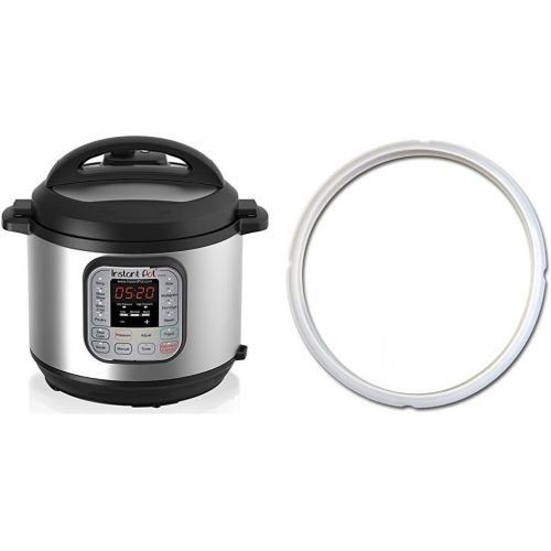  Instant Pot DUO60 6 Qt 7-in-1 Multi-Use Programmable Pressure Cooker & Sealing Ring (Ship separately)