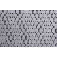 Visit the Intro-Tech Automotive Store Intro-Tech Hexomat Front Row Custom Floor Mats for Select Honda Element Models - Rubber-like Compound (Gray)