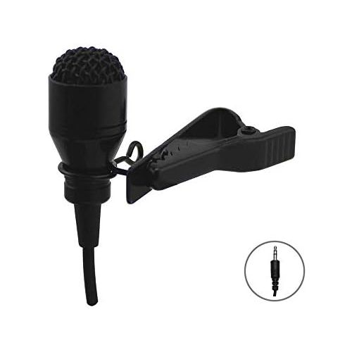  JK MIC-J 055 Lapel Microphone Lavalier Microphone Unidirectional Cardioid Condenser Microphone For TASCAM ZOOM Recorders - 18 TRS