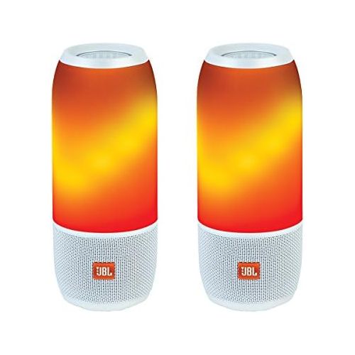 제이비엘 JBL Pulse 3 Portable Bluetooth Speakers - Pair (White)