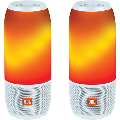 제이비엘 JBL Pulse 3 Portable Bluetooth Speakers - Pair (White)