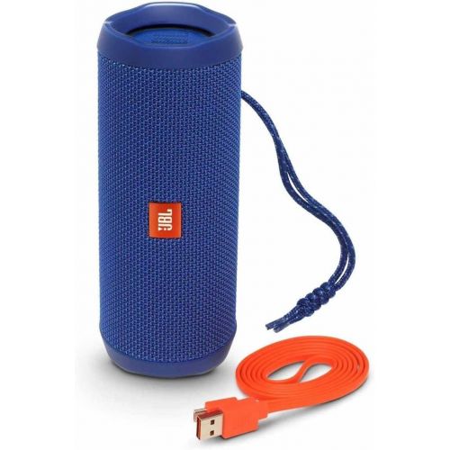 제이비엘 JBL Flip 4 Waterproof Bluetooth Speaker Party Pack (Black & Blue)