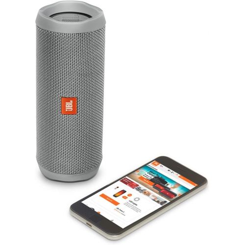 제이비엘 JBL Flip 4 Portable Waterproof Bluetooth Speaker - Pair (BlackGray)