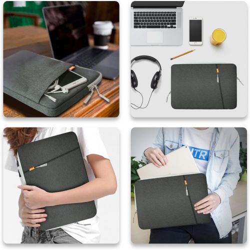  [아마존베스트]JETech Laptop Sleeve for 13.3-Inch Notebook Tablet iPad Tab, Waterproof Bag Case Briefcase Compatible with Macbook Air/Macbook Pro 2012-2015, 13 MacBook Pro 2018/2017/2016, 12.3 Su