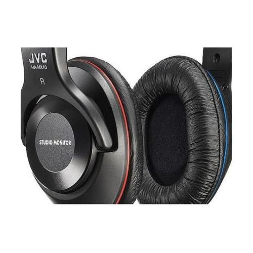  JVC Victor Studio Monitor Headphones | HA-MX10-B (Japanese Import)