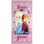 Visit the Jay Franco Store Jay Franco Disney Frozen Sister Queen Kids Bath/Pool/Beach Towel - Super Soft & Absorbent Fade Resistant Cotton Towel, Measuring 28 Inch x 58 Inch (Official Disney Product)