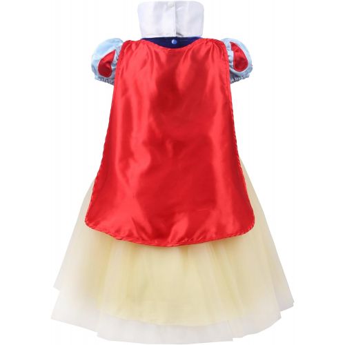  Visit the JerrisApparel Store JerrisApparel Princess Dress Up Girls Party Costume Dress