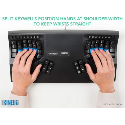  KINESIS Kinesis Advantage2 Ergonomic Keyboard (KB600)