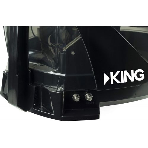  KING VQ4550 Tailgater Bundle - Portable Satellite TV Antenna and DISH Wally HD Receiver