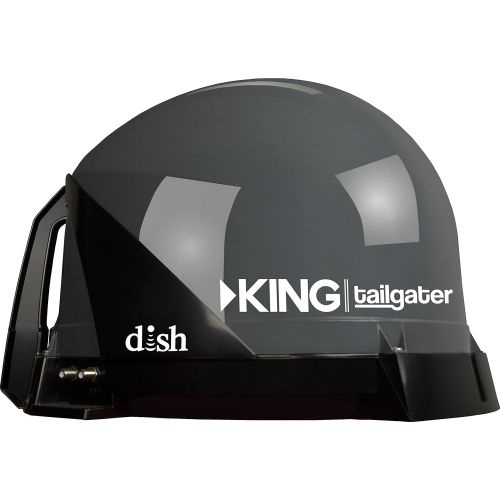  KING VQ4550 Tailgater Bundle - Portable Satellite TV Antenna and DISH Wally HD Receiver
