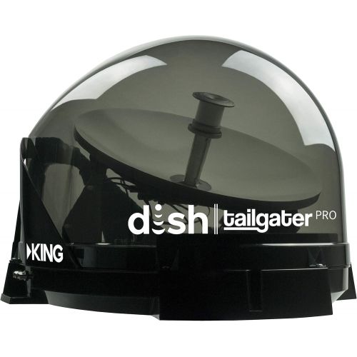  KING VQ4550 Tailgater Bundle - Portable Satellite TV Antenna and DISH Wally HD Receiver