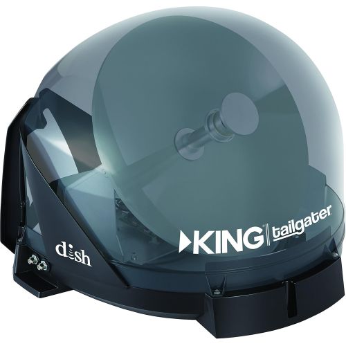  KING VQ4550 Tailgater Bundle - Portable Satellite TV Antenna and DISH Wally HD Receiver