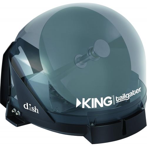  KING VQ4550 Tailgater Bundle - Portable Satellite TV Antenna and DISH Wally HD Receiver