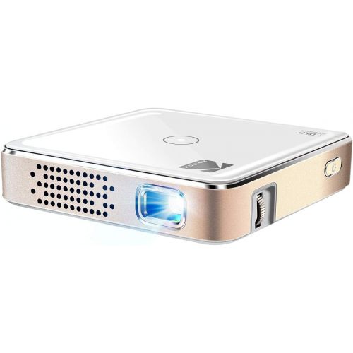  Kodak Ultra Mini Portable Projector - 1080p HD LED DLP Rechargeable Pico Projector - 80 Display, Built-in Speaker - HDMI, USB and Micro SD - Compatible with iPhone iPad, Android Ph