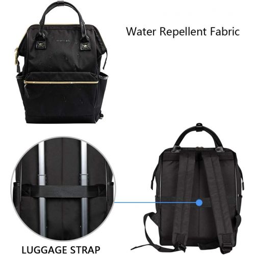  [아마존베스트]KROSER Laptop Backpack 15.6 Inch Stylish School Computer Backpack Casual Daypack Laptop Bag Water Repellent Nylon Business Bag Tablet with USB Port for Travel/Business/College/Wome