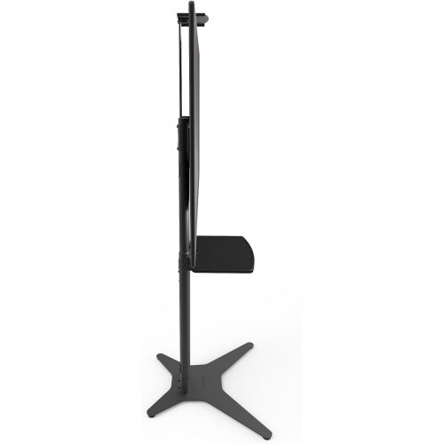  Kanto STM55PL-S TV Floor Stand with Adjustable Steel Tray for 32-inch to 55-inch TVs